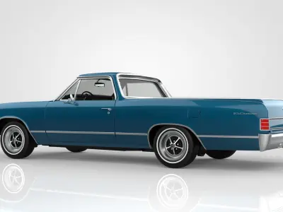 Chevrolet El Camino 1967 3D model