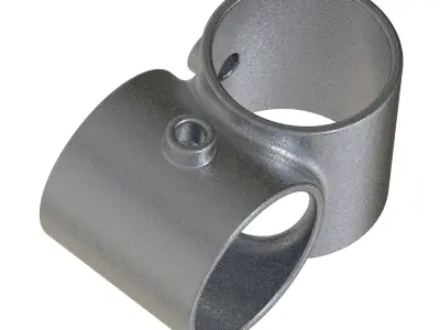 Crossover Pipe Fitting 3D print model