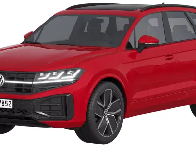 Volkswagen Touareg 2024 3D model