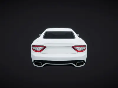 Car Sport Saloon 02 3D model