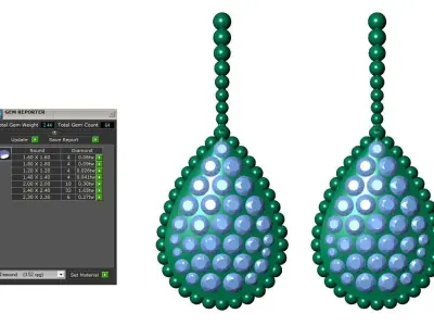 serpent boheme sleepers L motif 3D print model