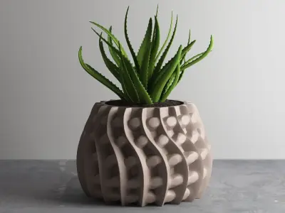 vase 3d print 729  3D print model