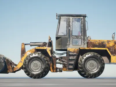 ZBL Loader v1 - Unreal Engine Project Low-poly 3D model