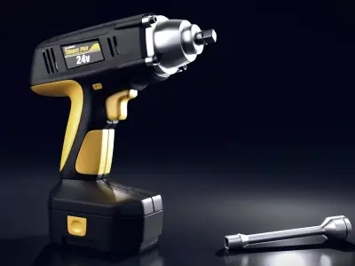 Impact Wrench 3D model