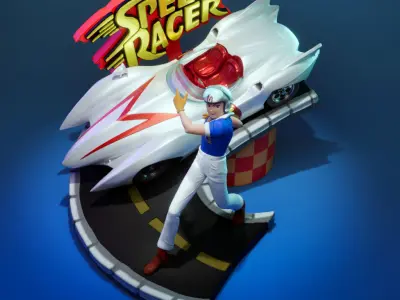 Speed Racer 3D print model