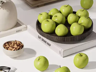 Decorative set H21 3D model