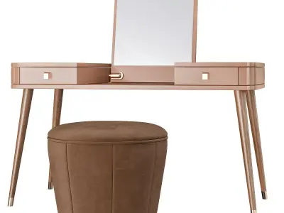 Barnini Oceo Richmond Toilet table 3d model Low-poly 3D model