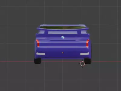 bmw m4 purple mat finished  3D model