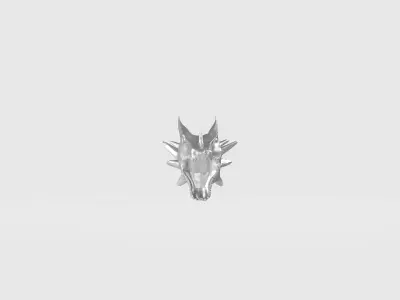 dragon head  3D model purchase