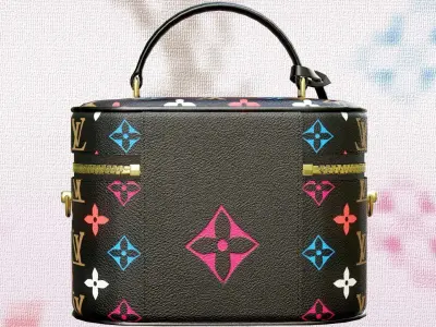 Woman Handbag Louis Vuitton Low-poly 3D model