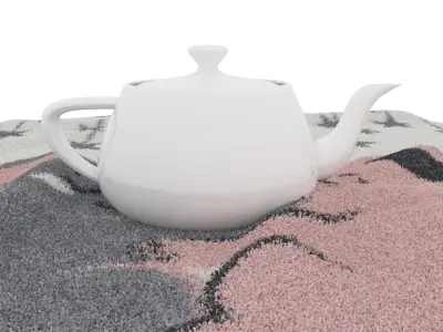 Rugs No 495 Low-poly 3D model