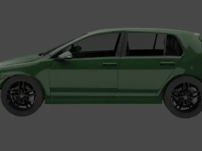 2013 Volkswagen Golf 3D model