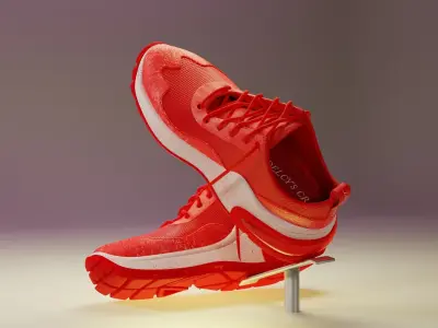 Fashion Sport shoes Free 3D model