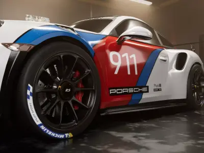 Porsche 911 3D model