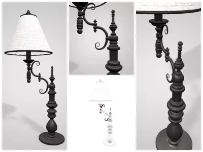Metal Lamp 3D model