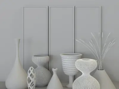 Decorative set M7 3D model