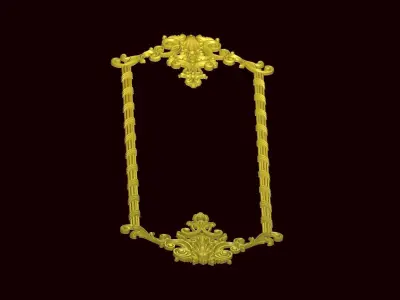 Classic decor ornament 197 3D model