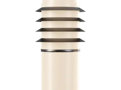 Jungle table lamp  Low-poly 3D model