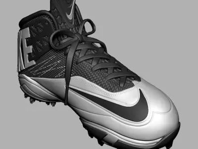 Nike Zoom Code Elite Destroyer Football Cleats  3D print model