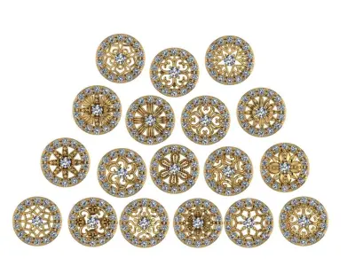 Earring 3D print model