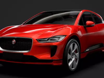 Jaguar I Pace EV400 ADW SE 2019 3D model