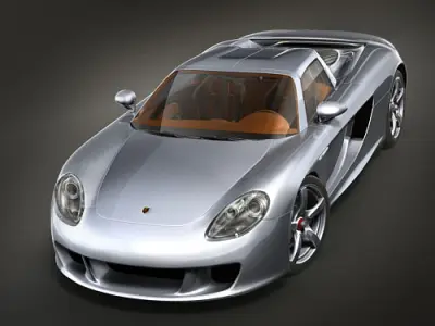 Porsche Carrera GT 3D model