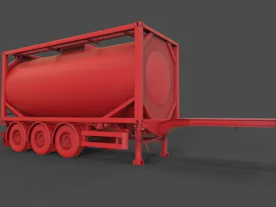Trailer mod20 3D print model