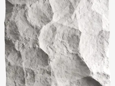 252-RockPanel sandstone wall art 3D model