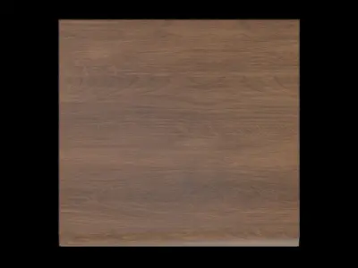 Walnut 22 Tall End Table Low-poly 3D model