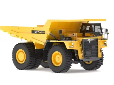 HD785-7 Dump Trucks 3D model