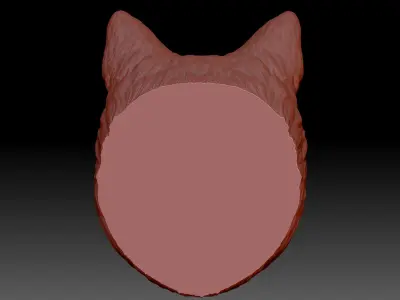 Fox Head 3D print model purchase