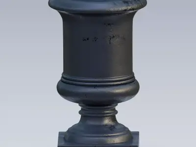 Garden urn planter34 3D model