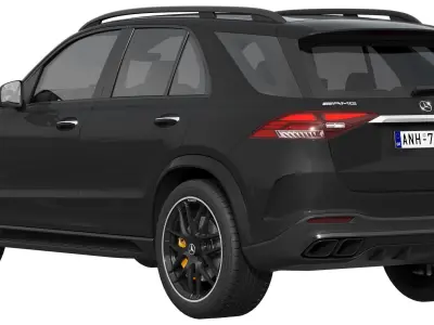 Mercedes-Benz GLE63S AMG 2024 3D model