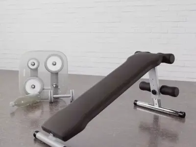 Gym equipment 21 am169 3D model