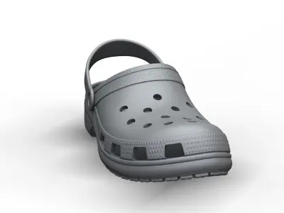 Crocs High Poly clogs 3D model