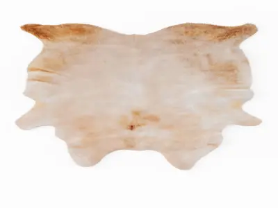 Four rugs from animal skins 04 3D model