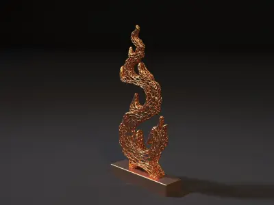 Dragon Symbol 2024 3D print model