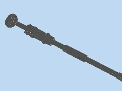 Blowgun - Modern 3D model