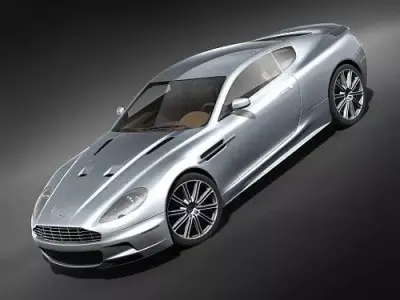 Aston Martin DBS 2009 3D model