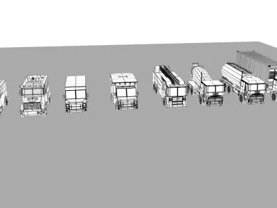 3D vehicle Model Collection 3D model
