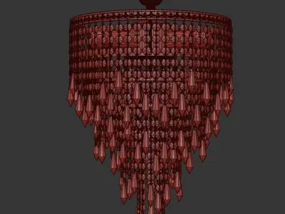 Chandelier Prima E 1 3 30 600 G 3D model
