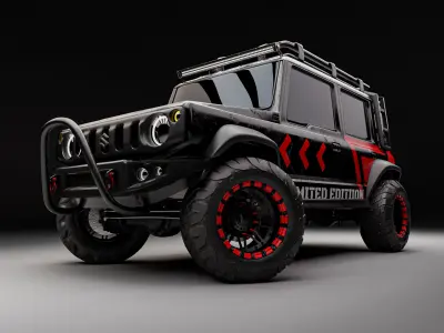 jimny 5 door 3D model