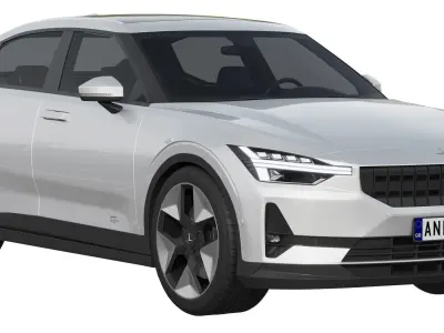Polestar 2 2023 3D model
