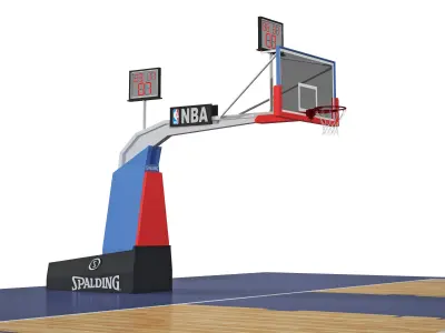 basketball court 3D model