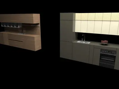 kitchen stuff 3D model