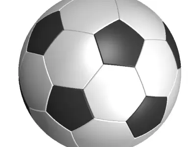 Soccer Boll Free 3D model