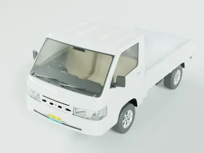 Suzuki Carry Pickup 2020 3D Model 3D model