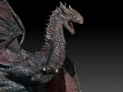 Dragon Battle  3D model