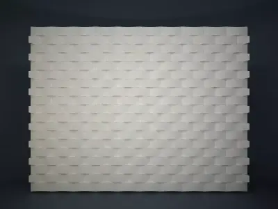 01 LIGHTWEIGHT PATTERN WALL 3D model