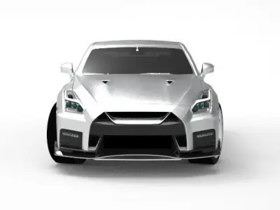 Nissan GT-R Nismo 3D model
